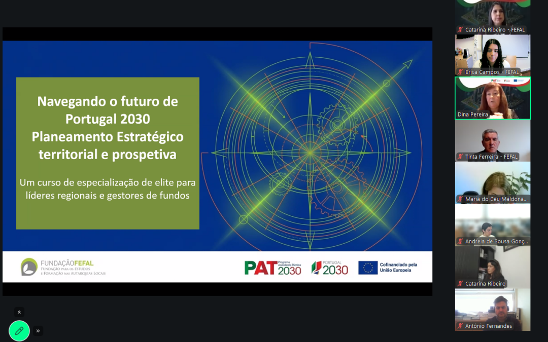 Estão abertas inscrições para a 1ª edição 2026 do curso em “Planeamento Estratégico Territorial e Prospetiva”
